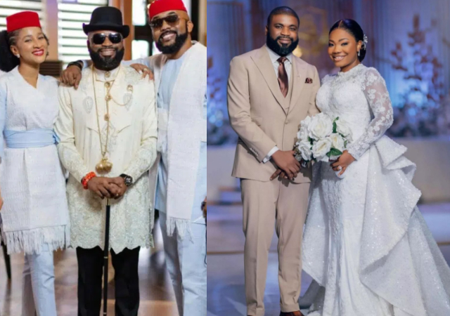 Mercy Chinwo’s husband, Pastor Blessed pens appreciation note to Banky W and Adesua Etomi