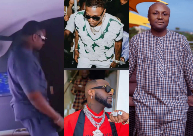 “No hype man pass Israel DMW” – Reactions as DJ Tunez mimics Davido’s aide while ‘hyping’ Wizkid [Video]