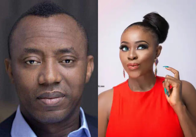 “Omoyele Sowore is our incoming President” – Actress Chioma Ifemeludike announces