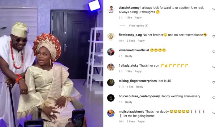 “Have you quickly replaced JJC?”- Fans queries as Funke Akindele features another Man in 45th birthday dance video