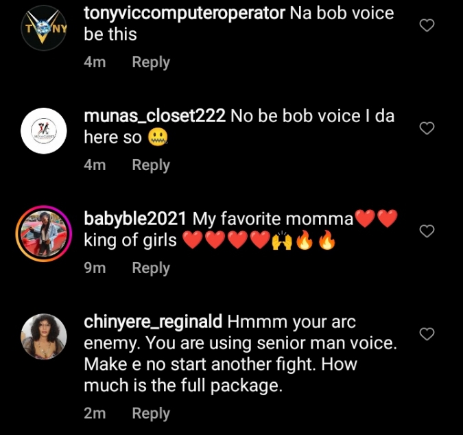 “No be Bob voice be that”-Tonto Dikeh Stirs Reaction As She ‘Imitates’ Bobrisky [Video]