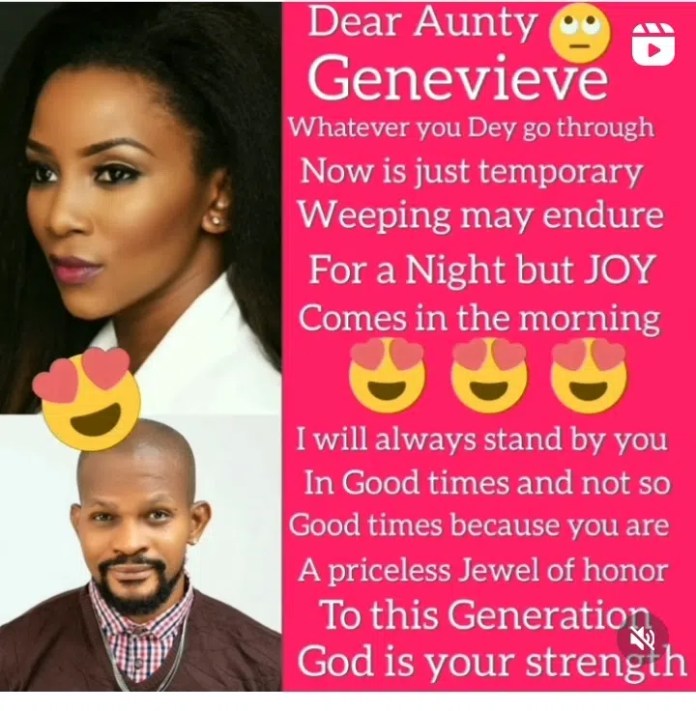 Why I will always stand by Genevieve Nnaji – Actor Uche Maduagwu