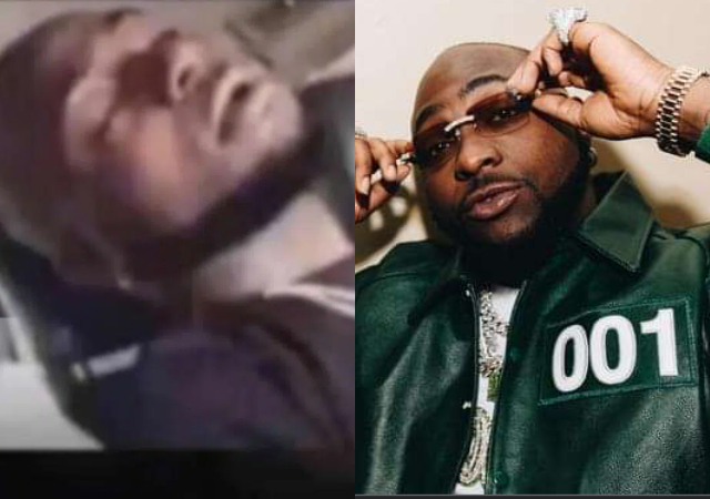 See person wey stand strong: “I will fight you, if I catch you” – Davido reacts to his viral sleeping meme