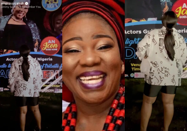 “Still waiting for your answers” – Empress Njamah breaks down in tears as she queries late Ada Ameh [Video]