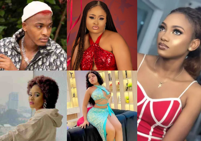 “Wahala for who toldeth who”- Reactions as Chomzy tells Groovy that ChiChi told her Amaka told her, him & Phyna are knacking [Video]
