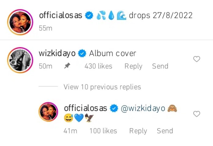 “What I can say is that everybody is a Ashawo”- Wizkid gets dragged over flirty comment on Osas Ighodaro’s photo
