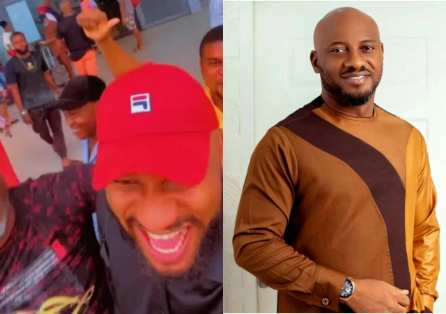 Yul Edochie reacts after being teased by fans at airport for taking a second wife [Video]
