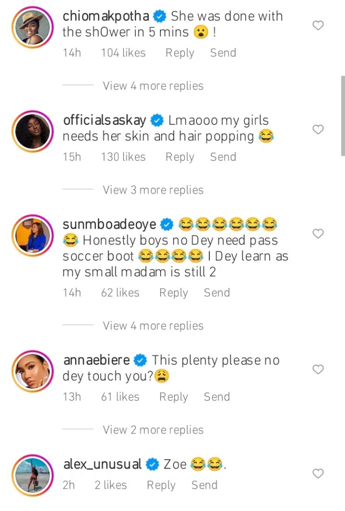 “Call her and talk it through”- Lala Akindoju, Chioma Akpotha others counsels Timi Dakolo over daughter’s excessive demand