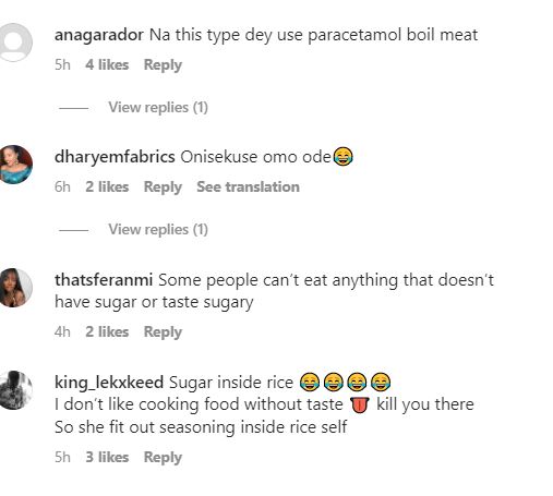 #BBNaija: “This Type Uses Paracetamol to Boil Meat” – Reactions as Rachel Cooks Rice With Sugar