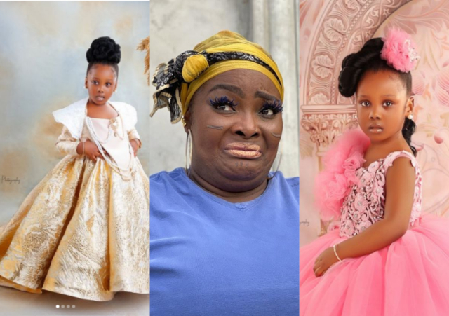 “you took away my pains” Ronke Odusanya revisits painful pregnancy journey as she celebrates daughter’s 3rd birthday