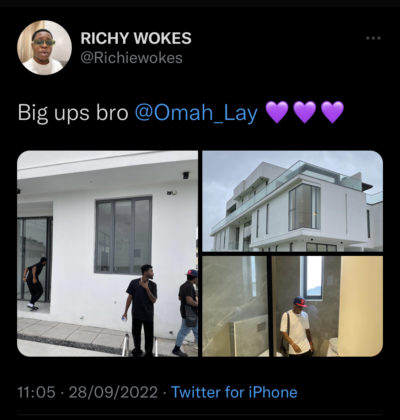 Omah Lay Reportedly Acquires New Mansion | SEE PHOTOS