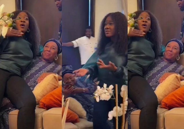 Actress, Mercy Johnson celebrates Patience Ozokwo on her 64th birthday, shares heartwarming video