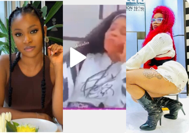 #BBNaija: “Your Brain Is Empty As HOH, You Have No Clue Of Anything”- Bella Slams ChiChi As They F1ght [Video]