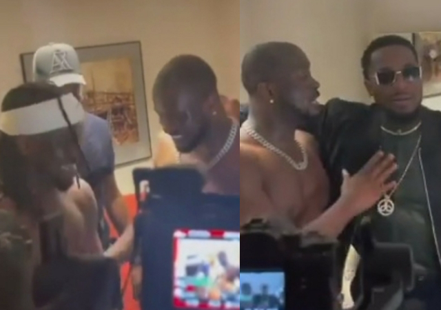 “D’banj, PSquare no dey beef each other” – Peter Okoye addresses the Press after London show [Video]