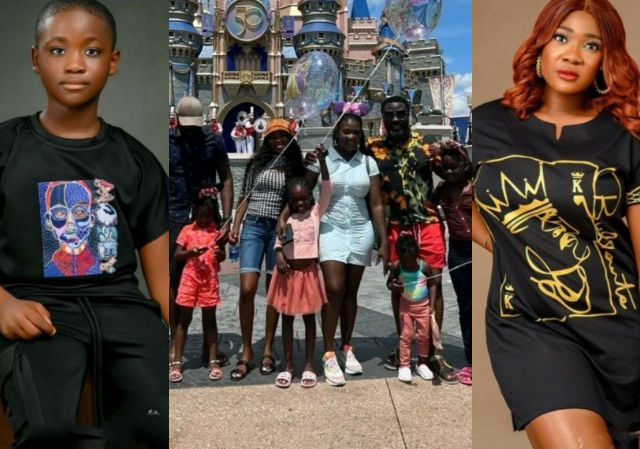 “I go soon beat am”- Mercy Johnson fumes over son Henry’s attitude during visit to Disneyland in US [Video]