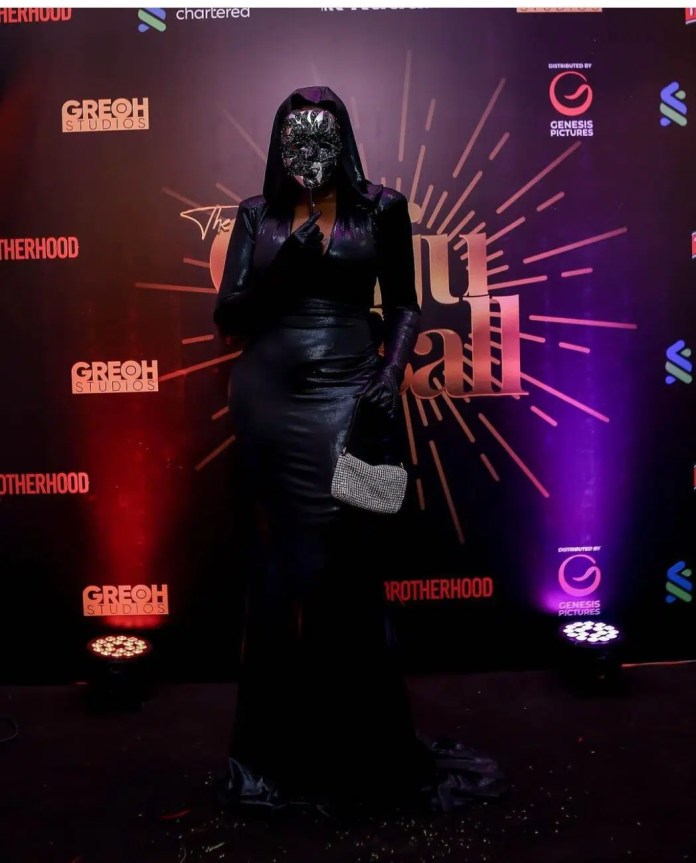 Scary celebrity photos from Ojuju Ball movie premiere
