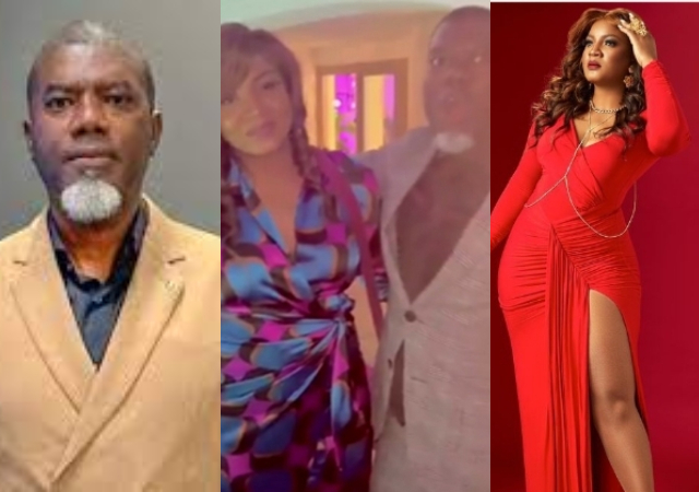 Netizens question Reno Omokri’s ‘agape love’ confession for Actress Omotola Jalade [Video]