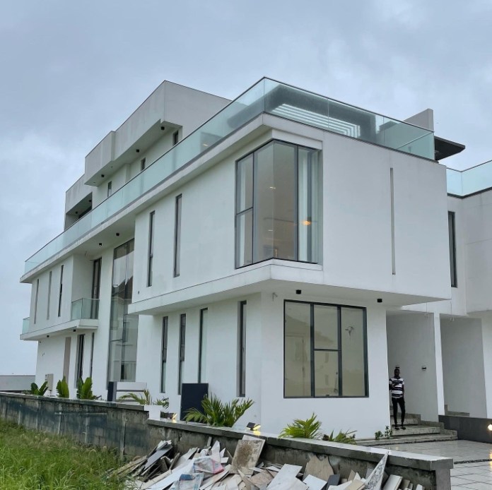 Congratulation Pours In As Omah Lay Splashes N500 Million on New House [Photos]