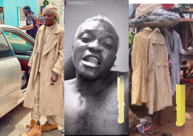 Portable reacts to allegation of buying his jacket from roadside stall, reveals how he actually got it (video)