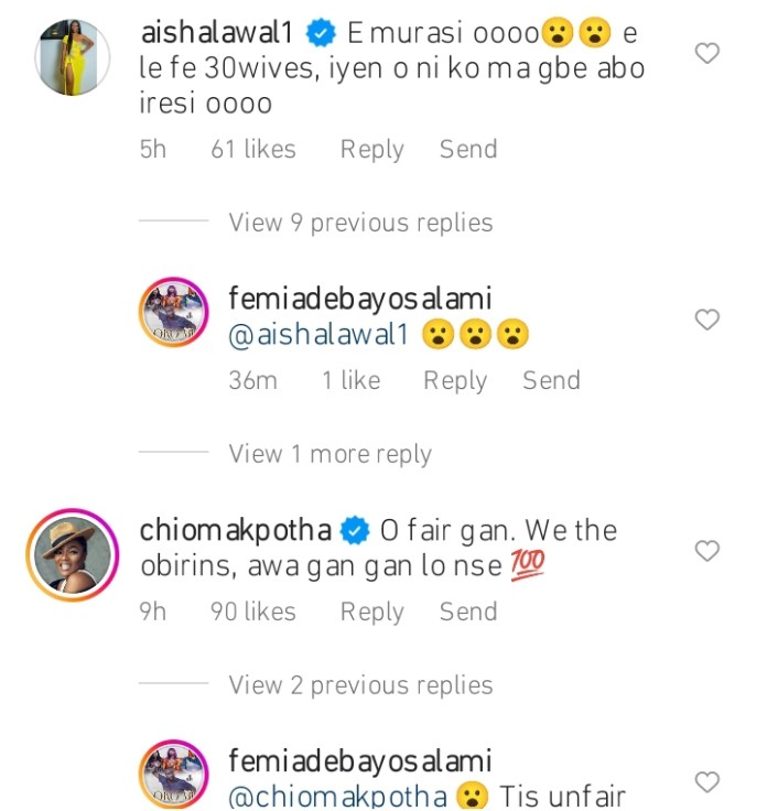 “Life isn’t fair on men in homes”- Chioma Akpotha reacts as Femi Adebayo shares the plights of husbands and fathers [Video]
