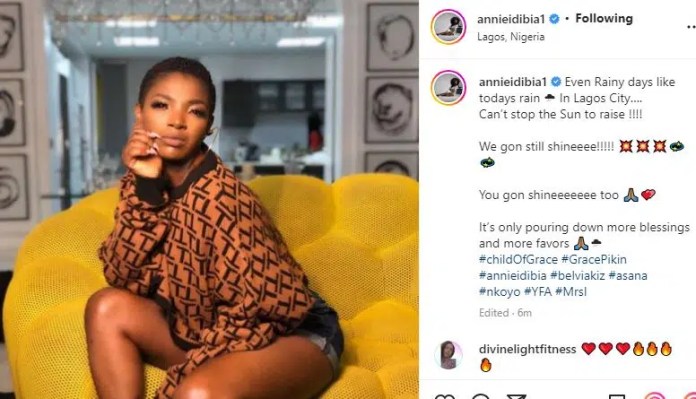 “Can’t stop the sun to raise”- Annie Idibia makes declaration