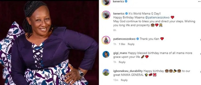 “World Mama G day” – Nollywood stars celebrate veteran actress Patience Ozokwo 64th birthday