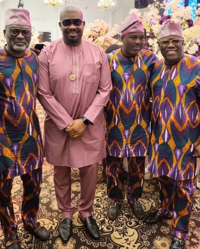 Photos and videos from Don Jazzy’s mother’s burial in Lagos