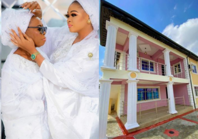 Actress Funmi Awelewa builds house for her mum and siblings