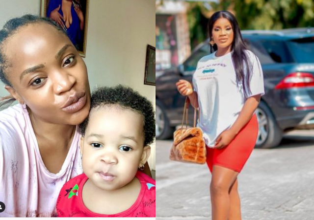 Actress Uche Ogbodo Leaves Fans Drooling Over Adorable Photo Of Her Daughter
