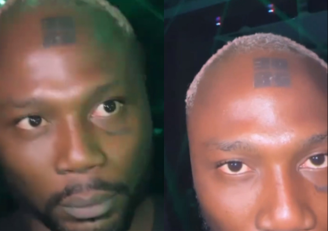 After two weeks Davido acknowledges fan that inked 30gb on his forehead (video)