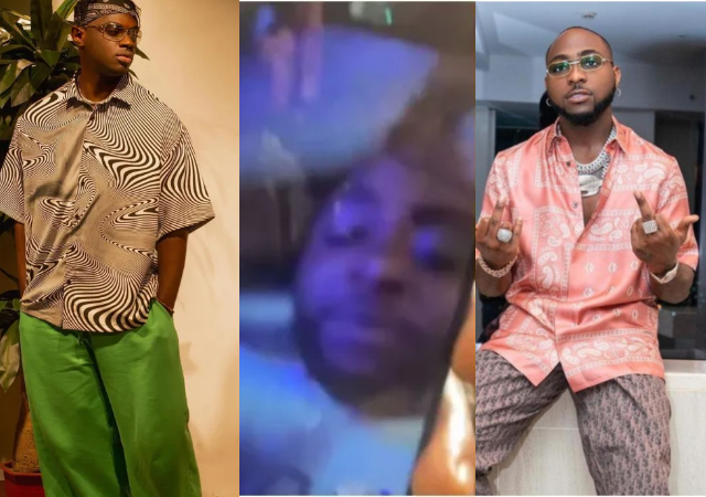 BBNaija’s Bryann excited as Davido reaches out to him