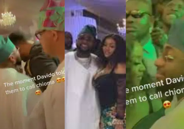 “Chioma don go upgrade the charm again oo” – Reactions to moment Davido stopped performance to ask of Chioma [Video]