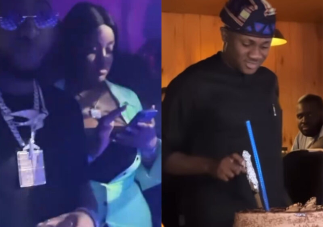 Clarks Adeleke expresses gratitude as Davido and Chioma surprise him in grand style [Video]