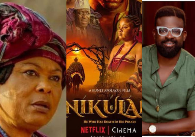 Come and Awarunise me – Kunle Afolayan teases Sola Sobowale as she speaks on sugar mummy role in Anikulapo
