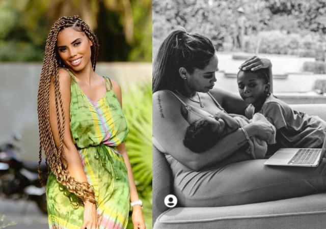 Congratulations pour in as Wizkid’s babymama, Jada Pollock shares first glimpse of their second child