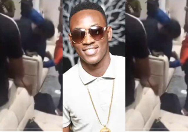 Dammy Krane shares video evidence of one of Davido’s boys apologizing to him over attack