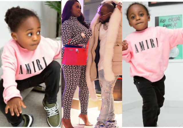 Davido, Fiancée Chioma open Instagram account for Ifeanyi to mark 3rd birthday