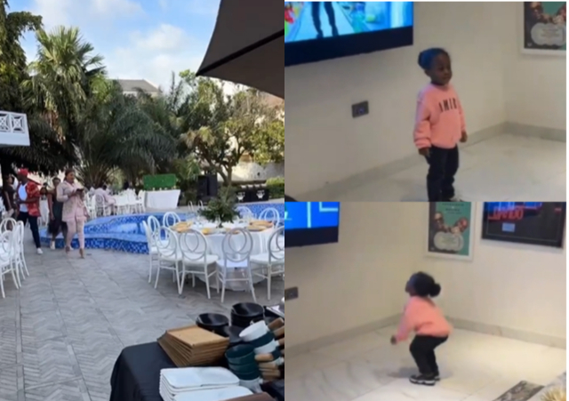 Davido Throws Birthday bash for Son, Ifeanyi [Video]