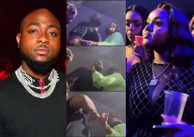 Davido shares adorable loved-up moment with Chioma Rowland [Video]