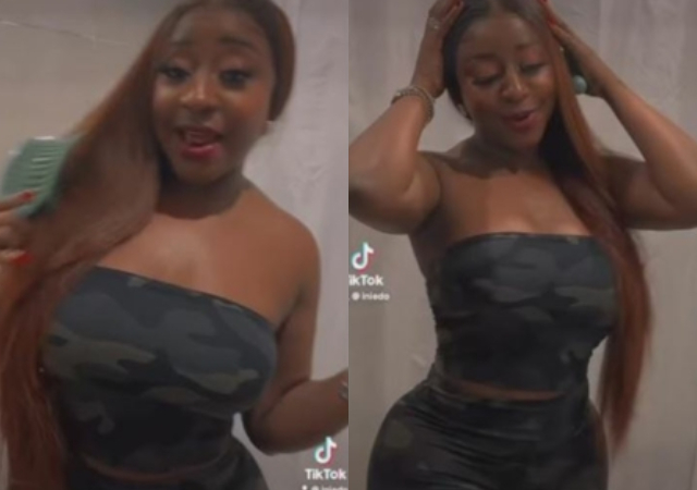 Even in a ugly bathroom: Ini Edo’s recent video stirs mixed reactions