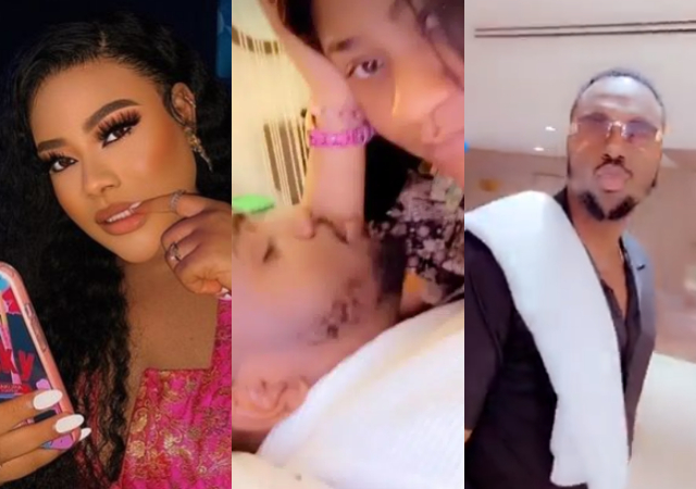 “I was never in love before…” Nkechi Blessing shows off ‘handsome’ mystery boo as he turns a year older [Video]