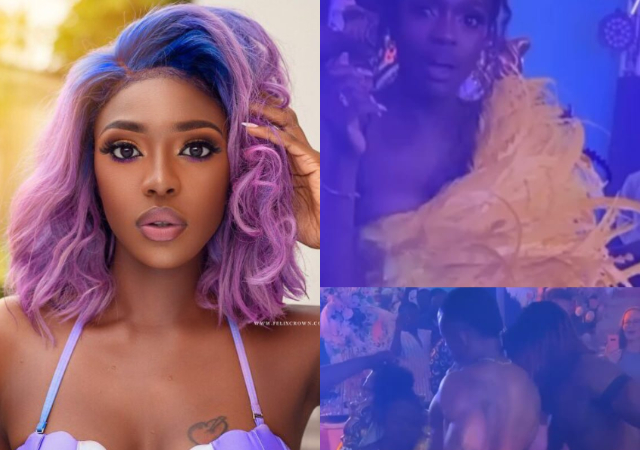 Male str!ppers thrill guests at actress Beverly Osu at her 30th birthday party last night [Video]