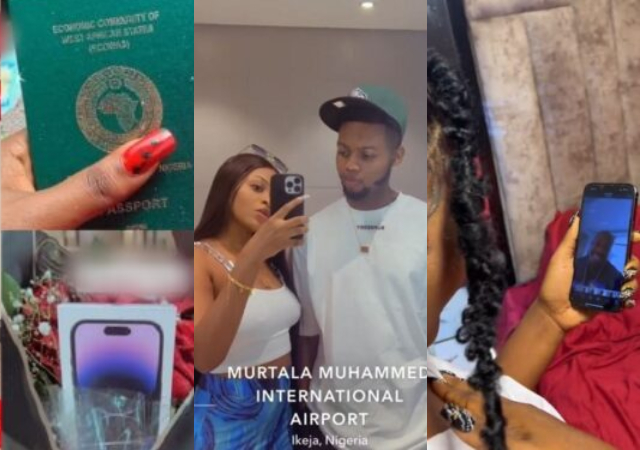 Man gets girlfriend international passport, surprises her with birthday shoutout from Don Jazzy [Video]