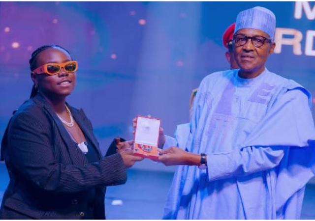 National honours: Singer Teni accused of being disrespectful to President Buhari