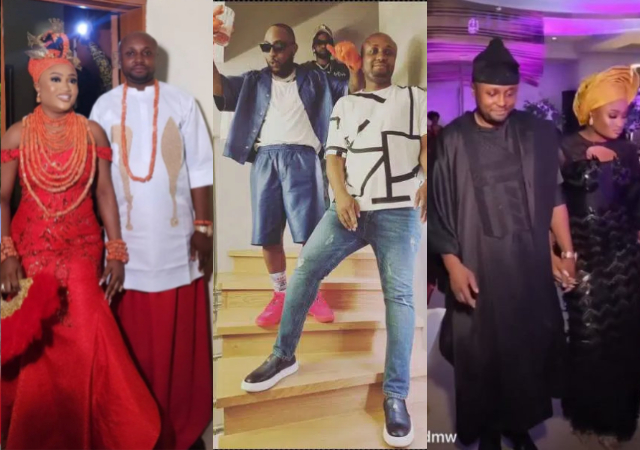 No single 30bg here -Netizens express disappointment in Davido at the low turnout at Isreal DMW’s traditional wedding [Video]