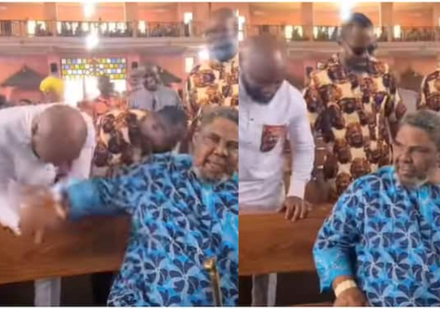 “Ogadagidi, Lion of Africa”- Yul Edochie hails Dad, Pete, as they mark 53rd marriage anniversary [Video]