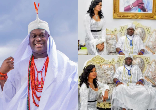 Ooni of Ife at 48: Ooni’s third wife, Queen Tobi Phillips eulogizes him at his surprise birthday party [Vido]
