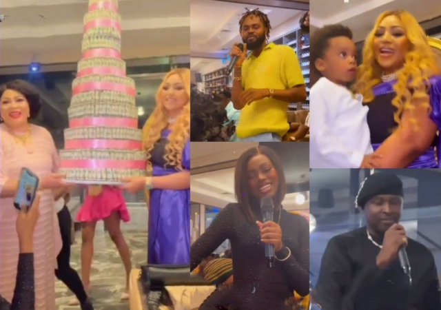 Regina Daniels marks 22nd birthday with Family members, Onny Michael, Faze, others [Video]