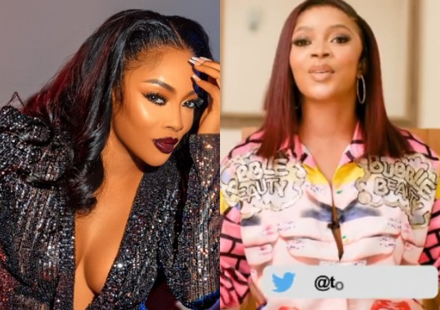 Toke Makinwa calls out South Africa embassy for failing to return her passport