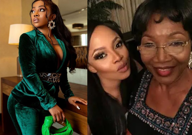 Why I am scared of my mother at 37 – Toke Makinwa spills